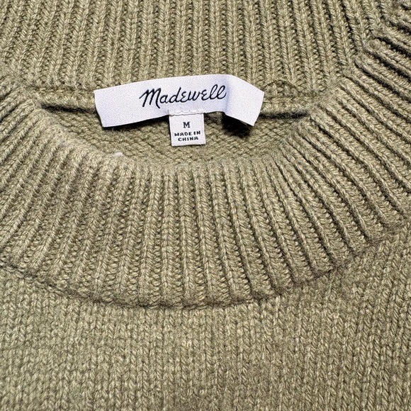 Madewell Olive Cowl Neck Sweater - Picture 4 of 5